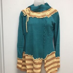 MISSLOOK Ruffle detailed sweater